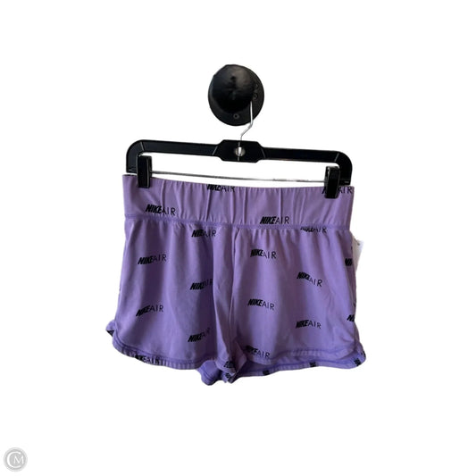 Athletic Shorts By Nike In Purple, Size: 12