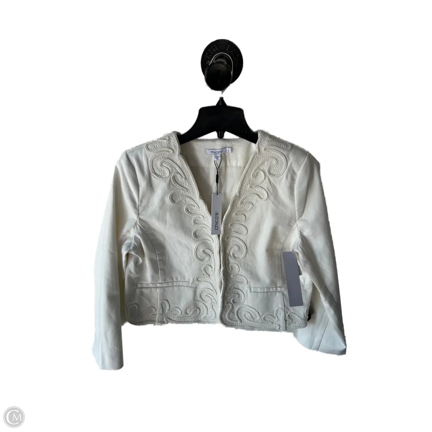 Blazer By Chicos In White, Size: M