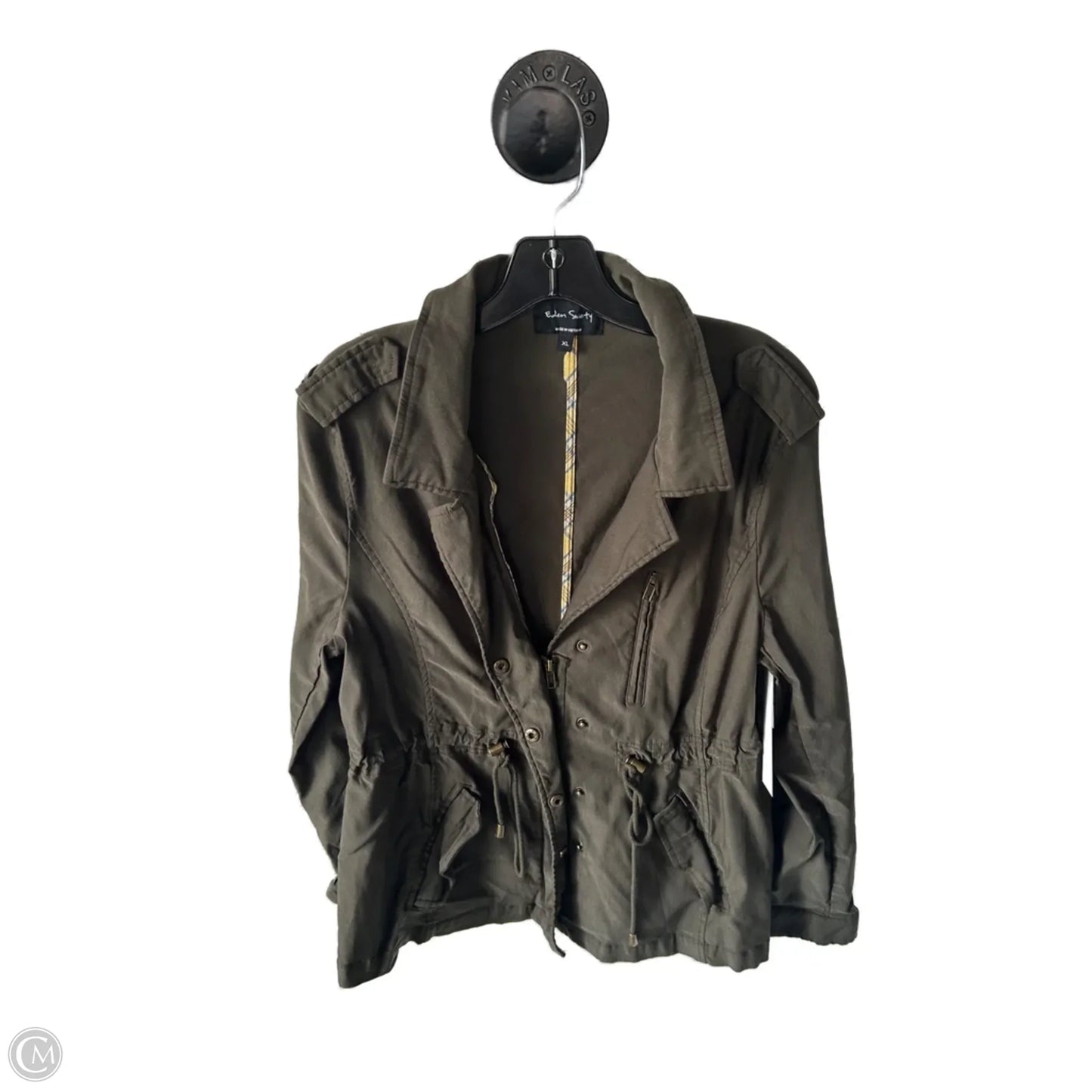 Jacket Other By Clothes Mentor In Green, Size: Xl