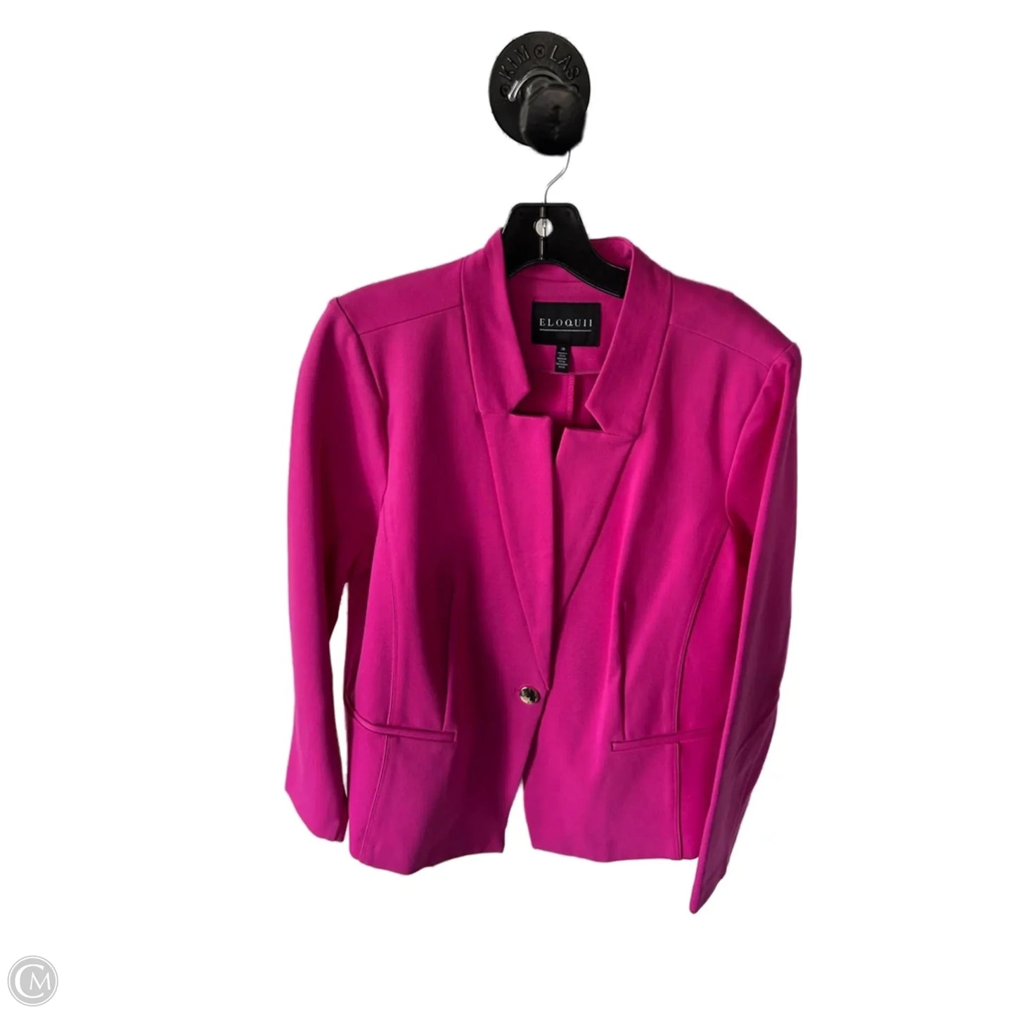 Blazer By Eloquii In Pink, Size: 2x