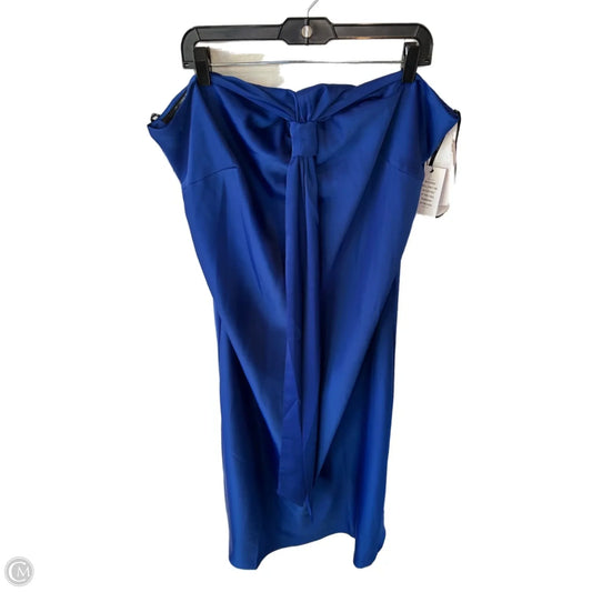 Dress Party Long By Eloquii In Blue, Size: 2x