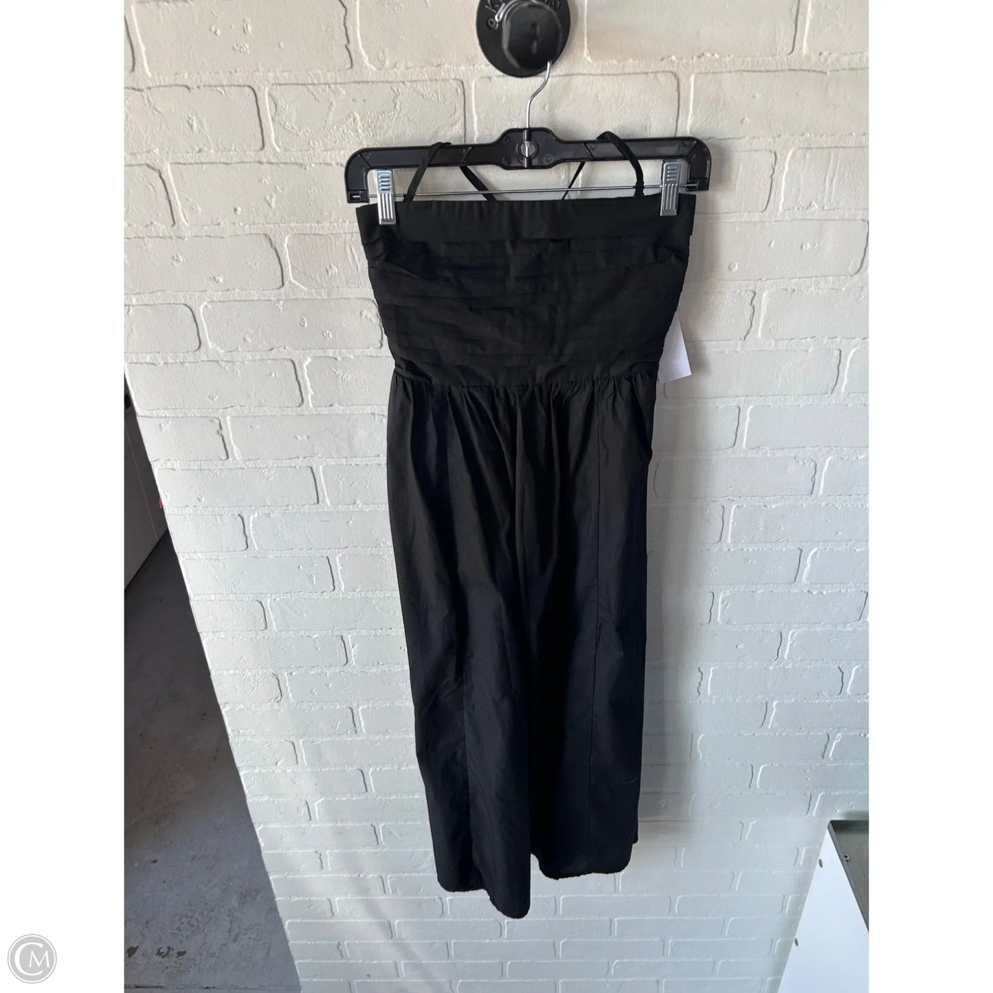 Dress Casual Midi By Abercrombie And Fitch In Black, Size: Xs