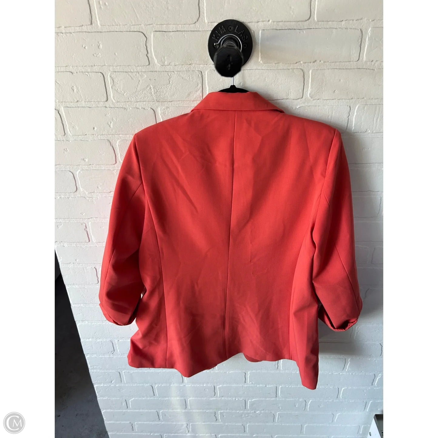 Blazer By Clothes Mentor In Orange, Size: L