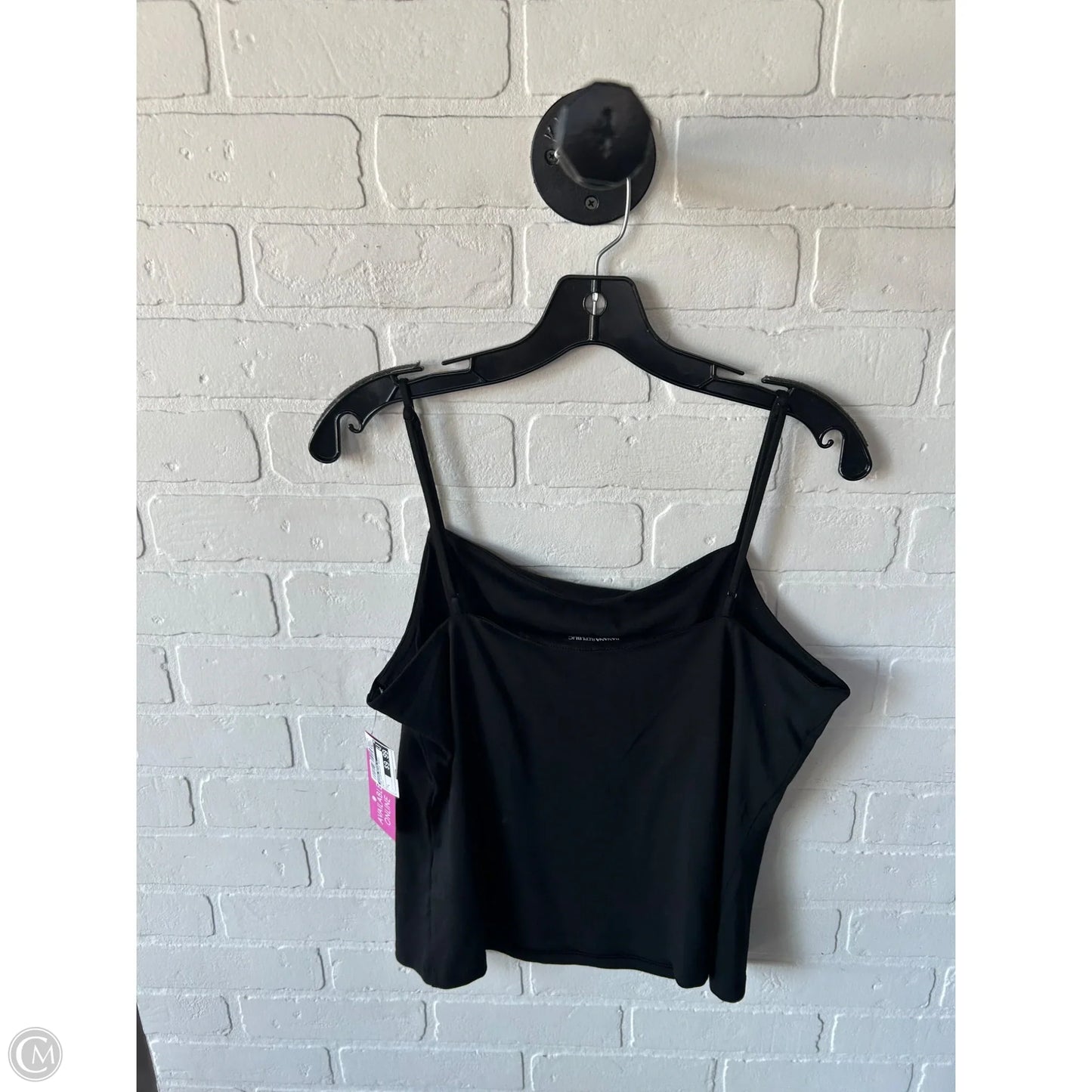 Top Sleeveless Basic By Banana Republic In Black, Size: L