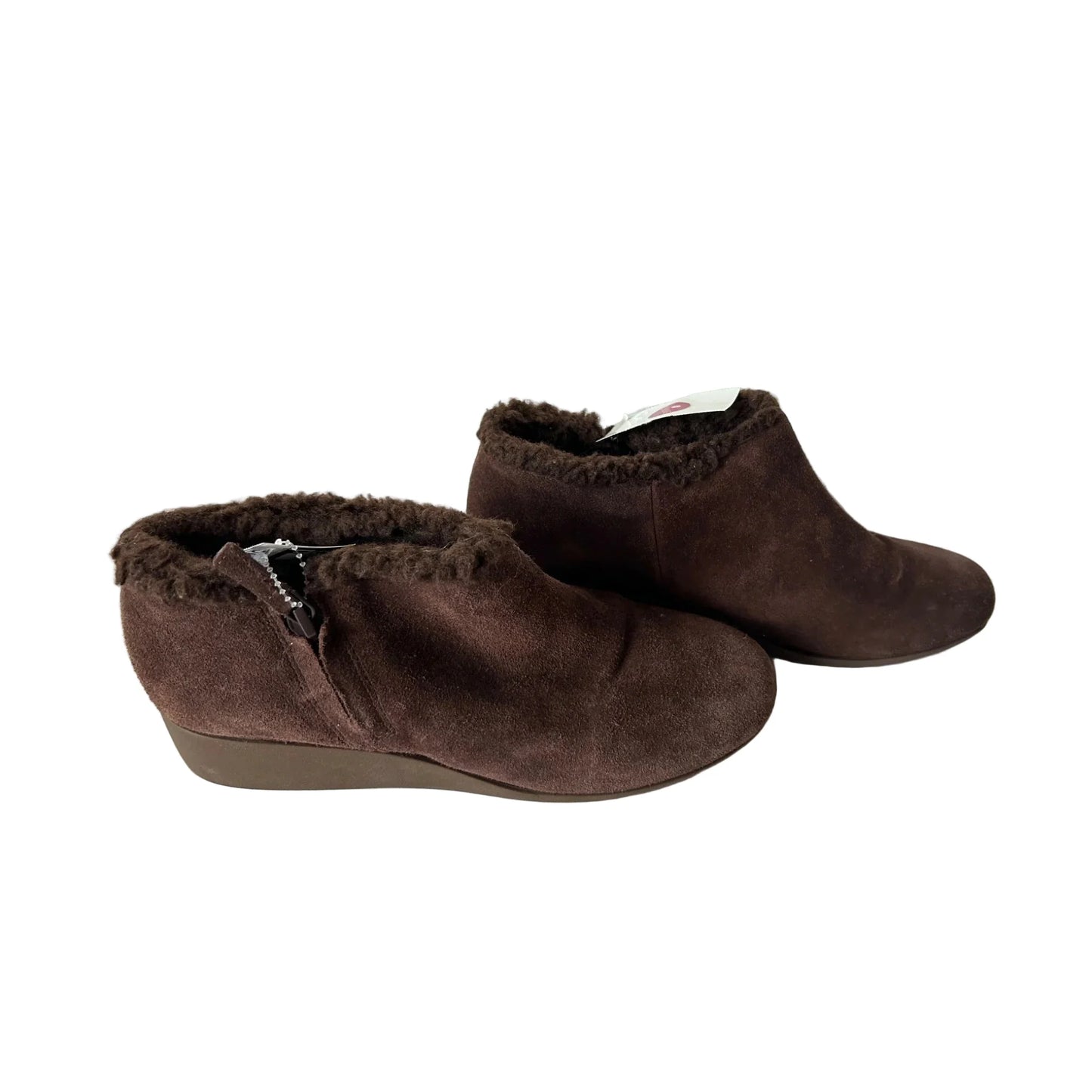 Boots Ankle Heels By Cole-haan In Brown, Size: 6.5