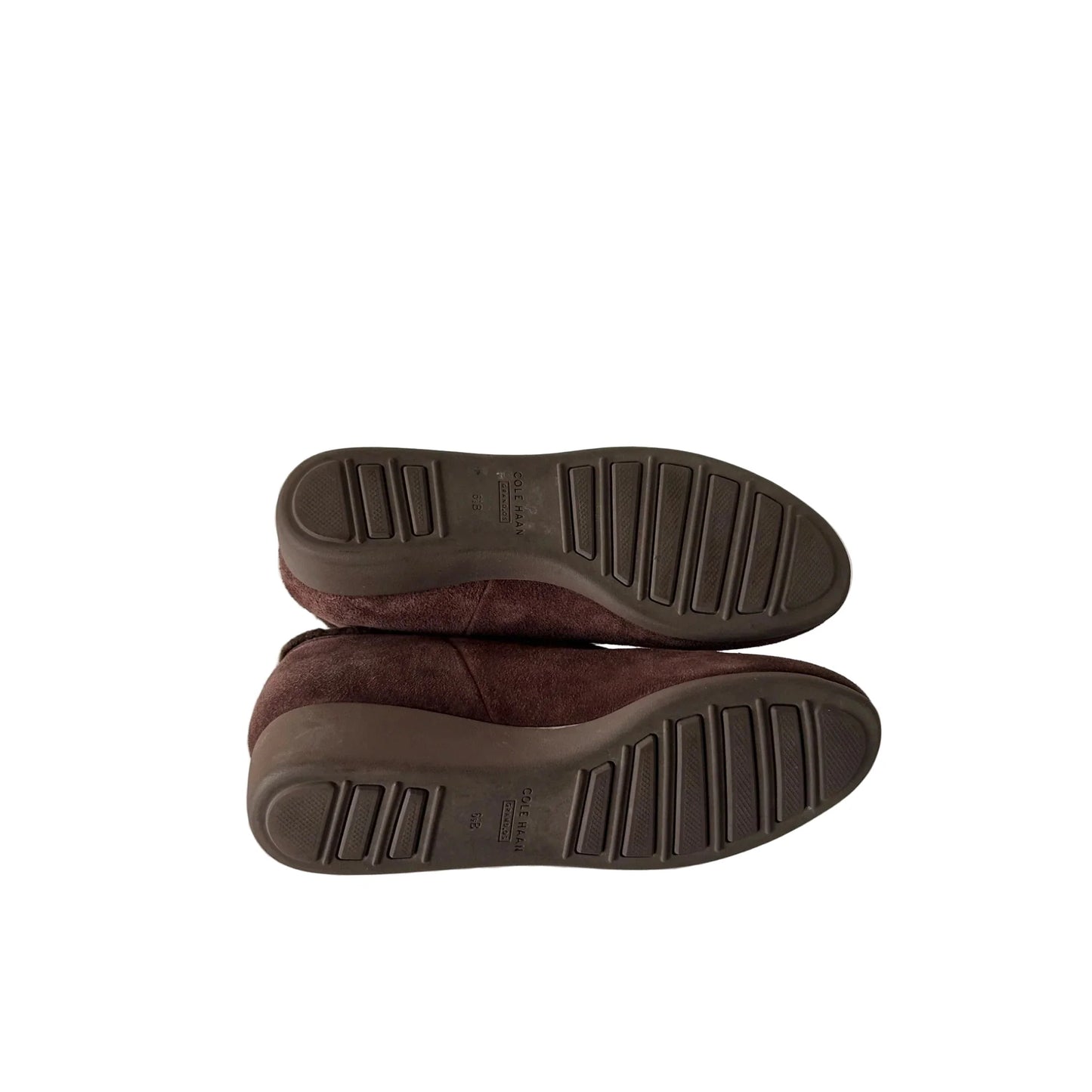 Boots Ankle Heels By Cole-haan In Brown, Size: 6.5