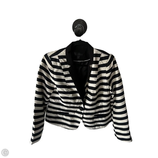 Blazer By Worthington In Black & Cream, Size: L