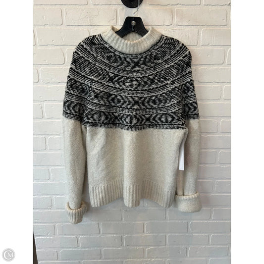 Sweater By H&m In Grey & White, Size: S