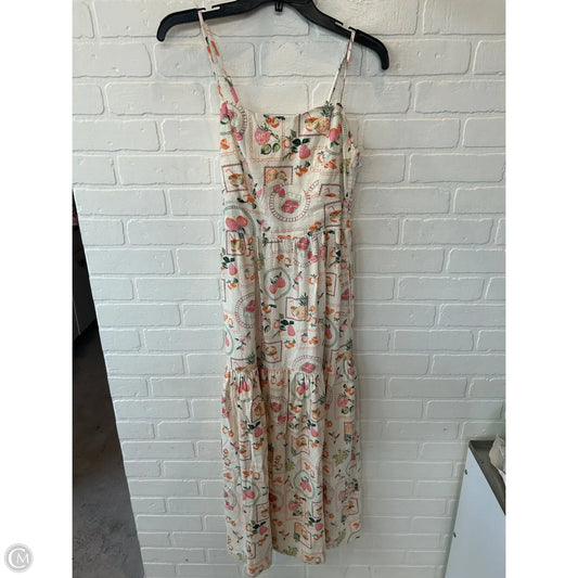 Dress Casual Maxi By Cynthia Rowley In Orange & Tan, Size: Xs