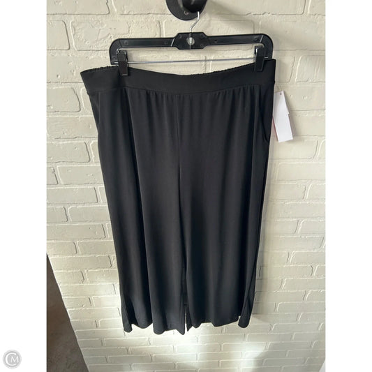 Pants Wide Leg By Adrianna Papell In Black, Size: 16