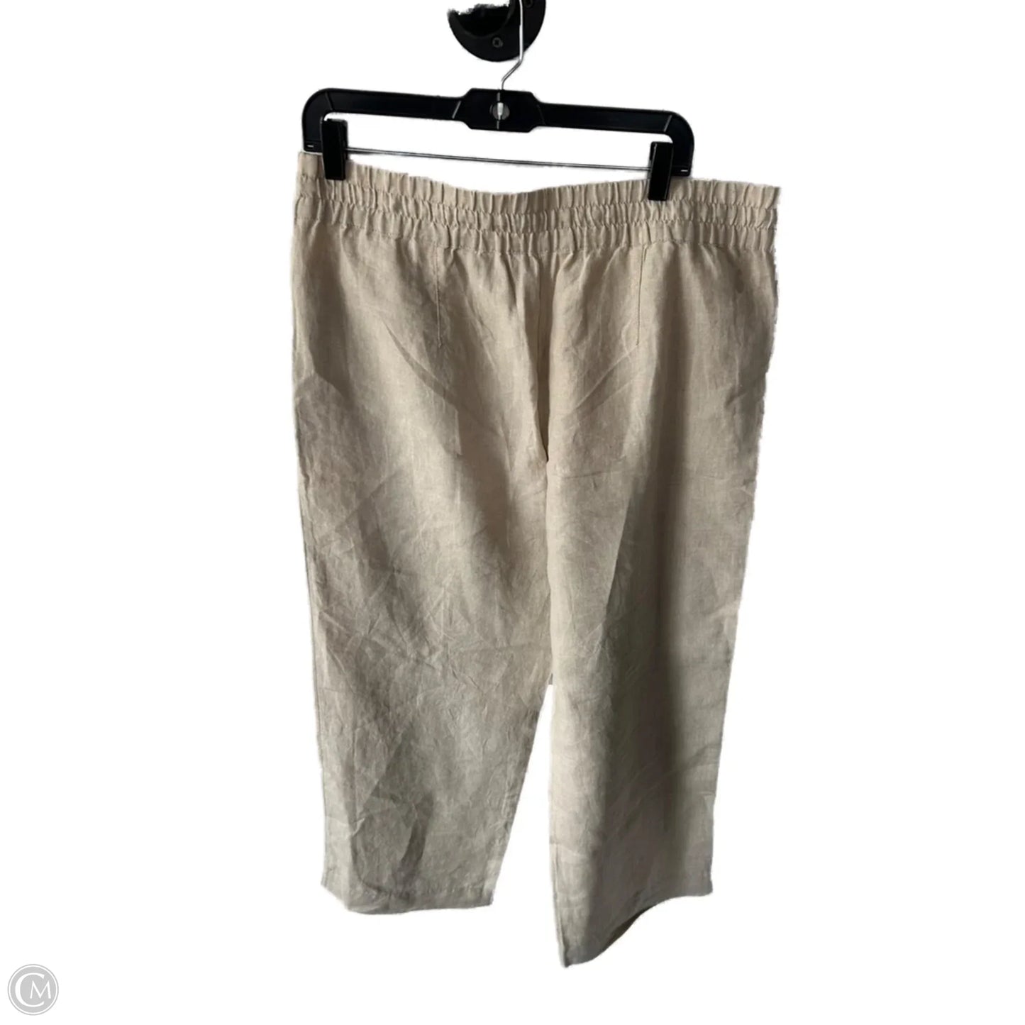 Pants Linen By Tommy Bahama In Tan, Size: 12