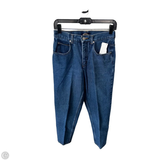 Jeans Straight By Capezio In Blue Denim, Size: 6p
