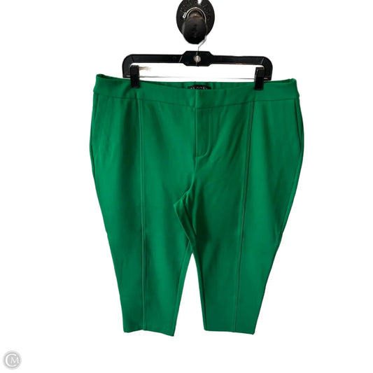 Pants Dress By Eloquii In Green, Size: 20