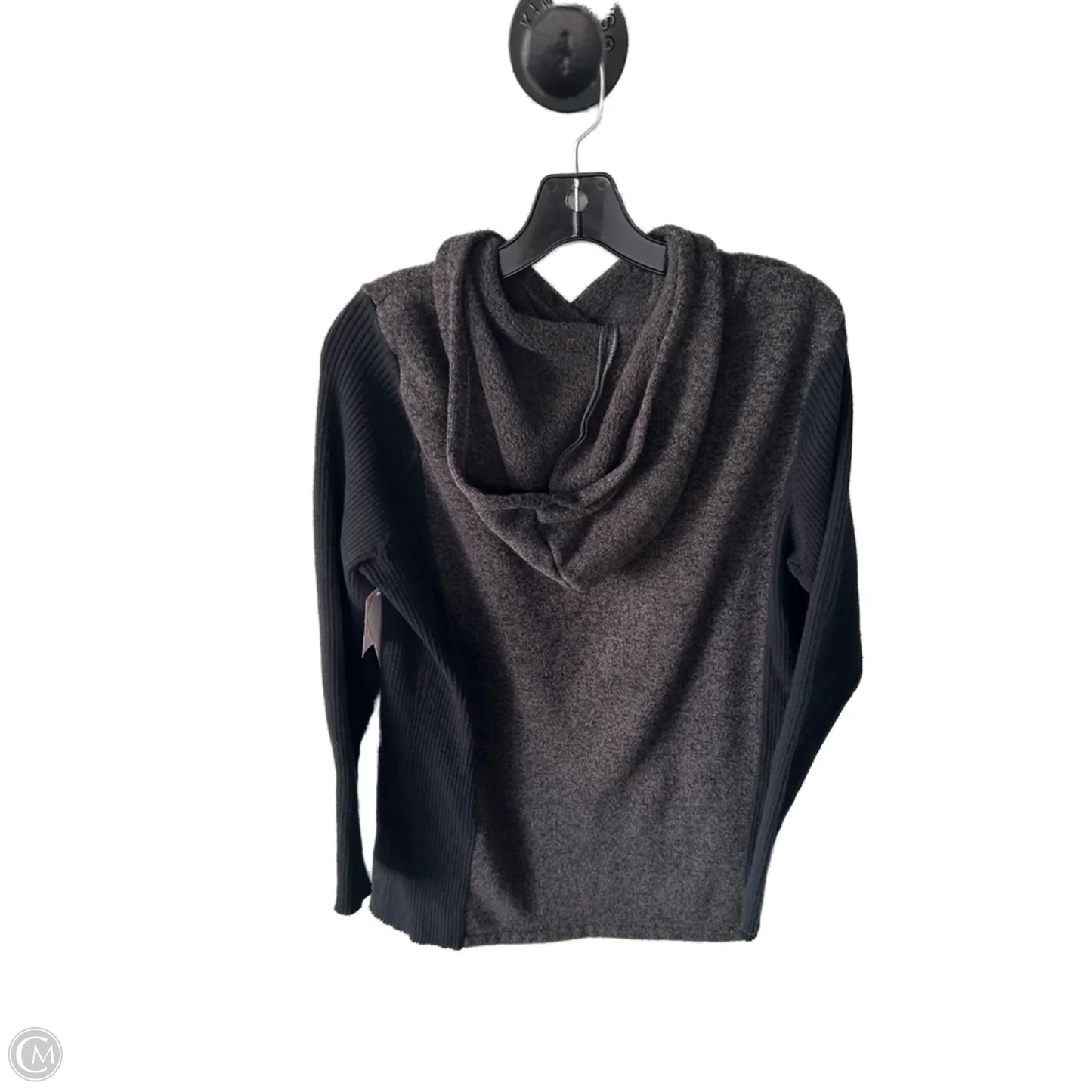 Sweatshirt Hoodie By Royal Robbins In Black & Grey, Size: Xl
