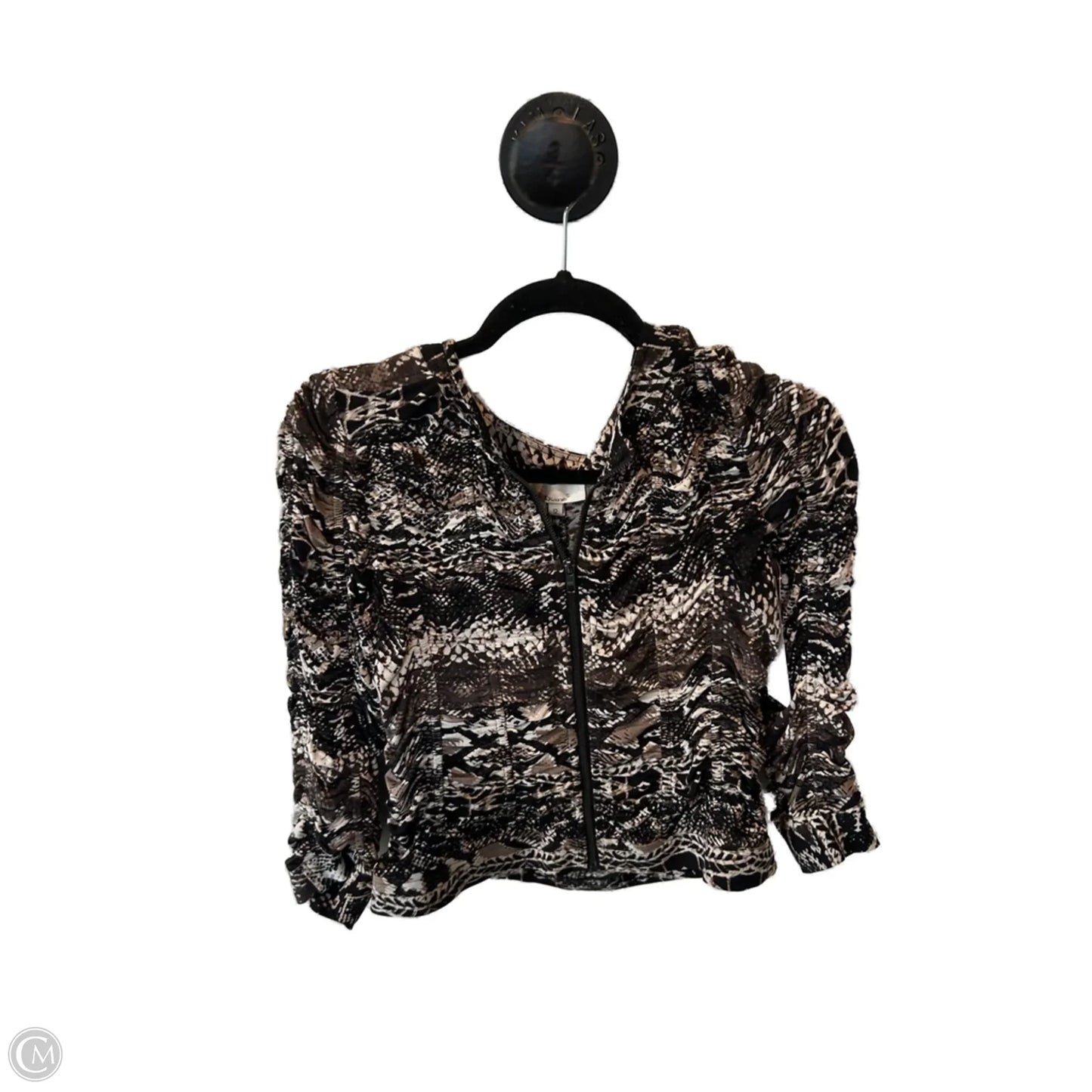 Jacket Other By Clothes Mentor In Black & Brown, Size: L