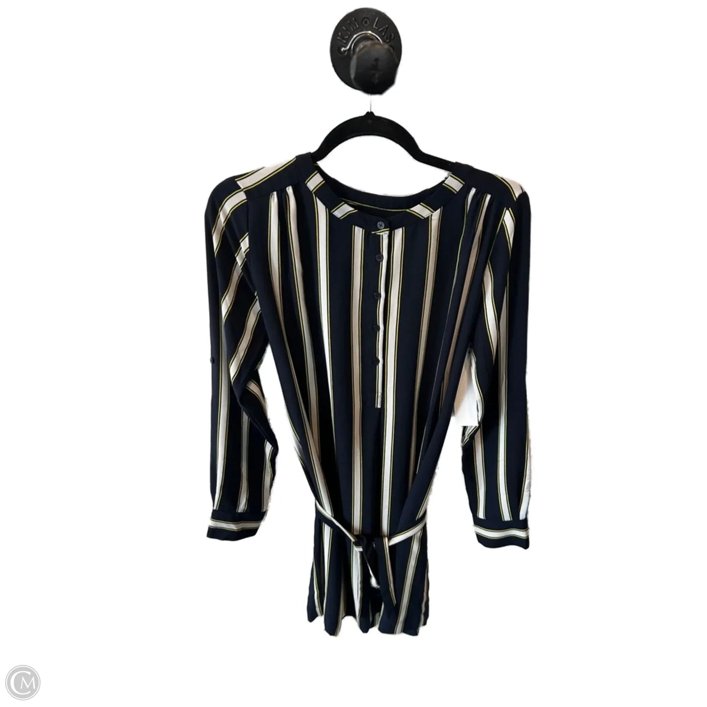 Dress Casual Short By Loft In Blue & Green, Size: S