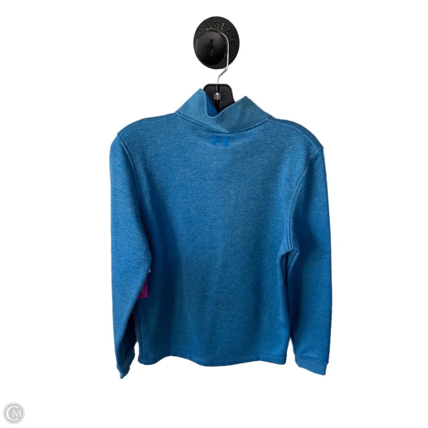 Athletic Sweatshirt Collar By Under Armour In Blue, Size: S