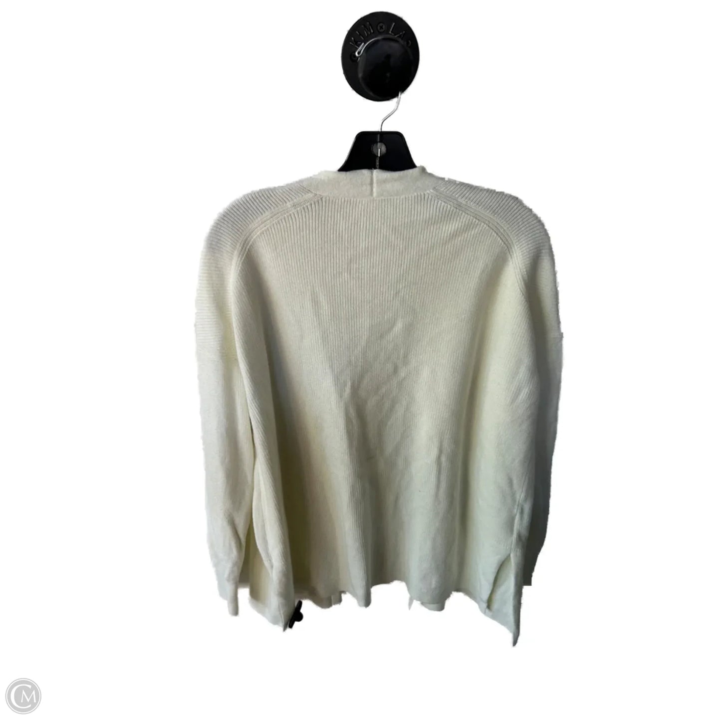 Sweater Cardigan By Lululemon In Yellow, Size: S