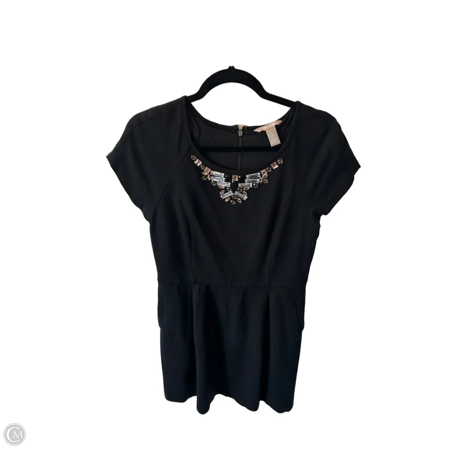 Dress Party Short By Banana Republic In Black, Size: M