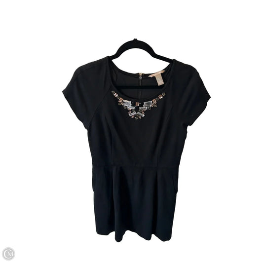 Dress Party Short By Banana Republic In Black, Size: M