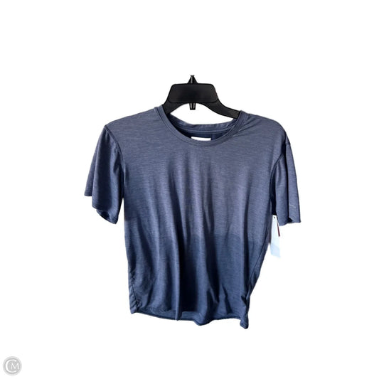 Athletic Top Short Sleeve By Columbia In Blue, Size: S