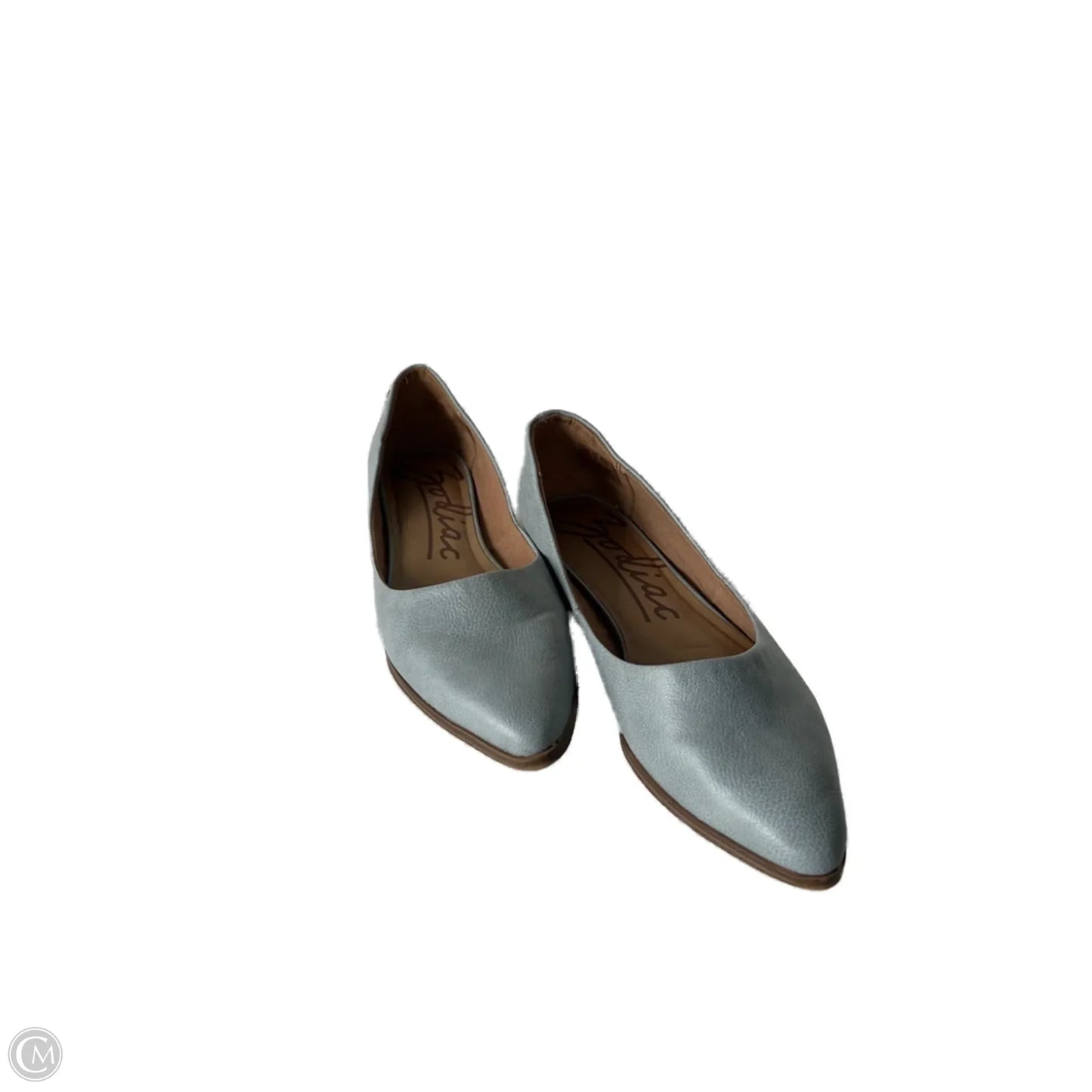 Shoes Flats By Zodiac In Grey, Size: 8.5