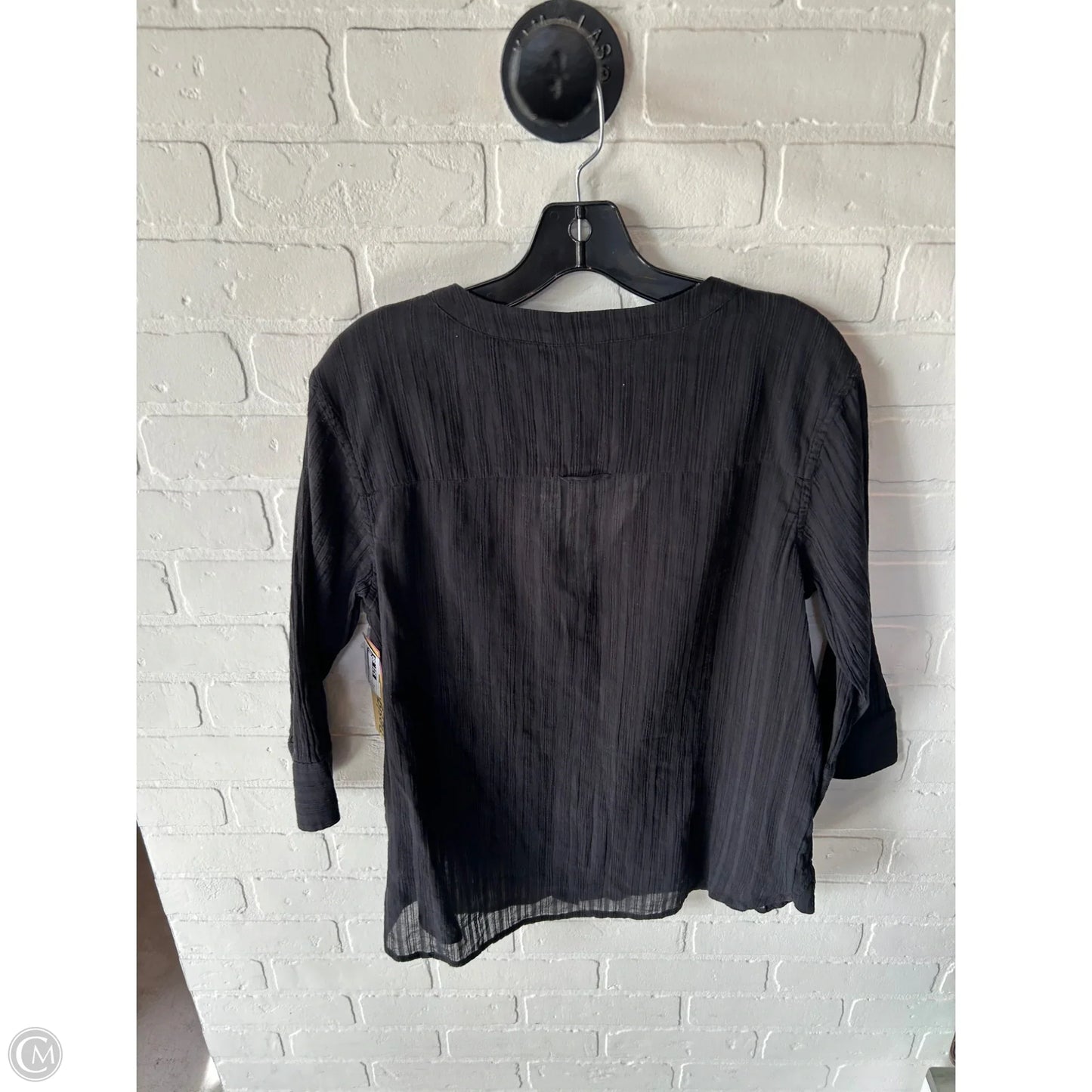 Top Long Sleeve Designer By All Saints In Black, Size: S
