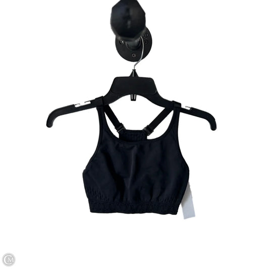 Athletic Bra By Clothes Mentor In Black, Size: S