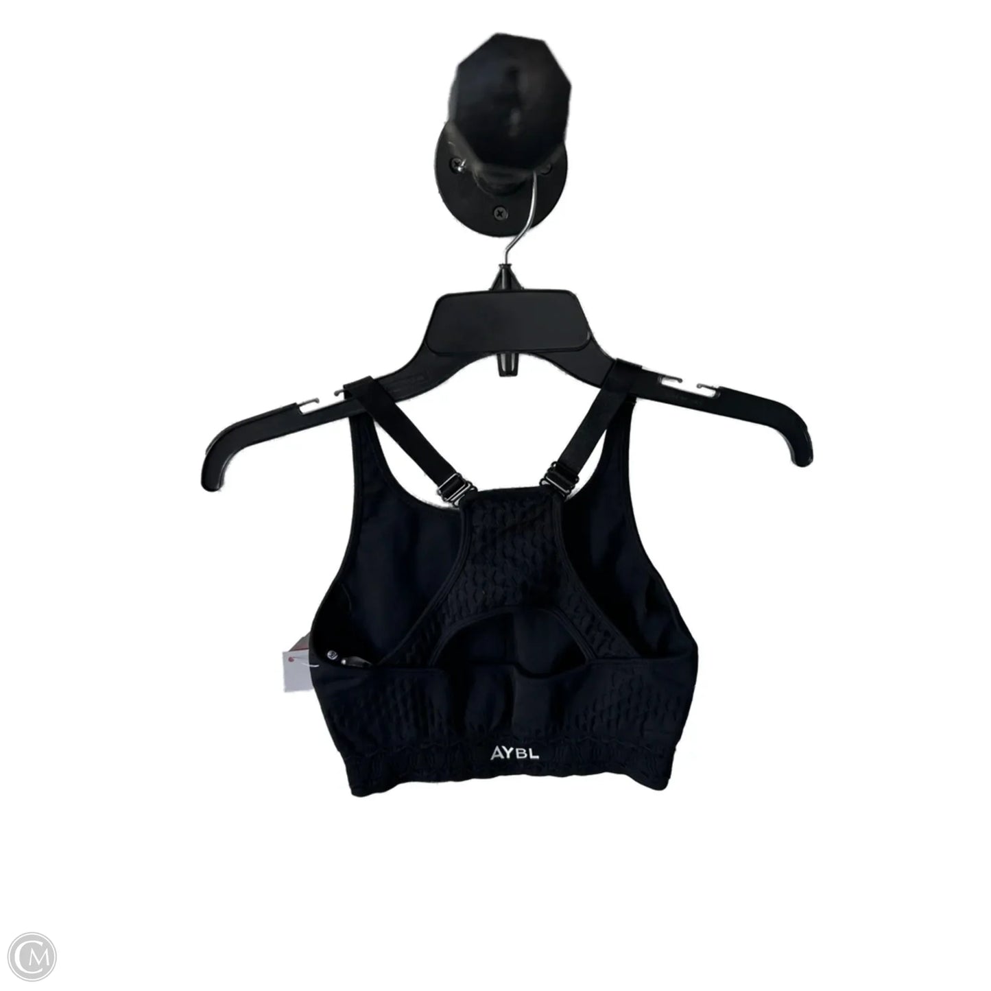 Athletic Bra By Clothes Mentor In Black, Size: S