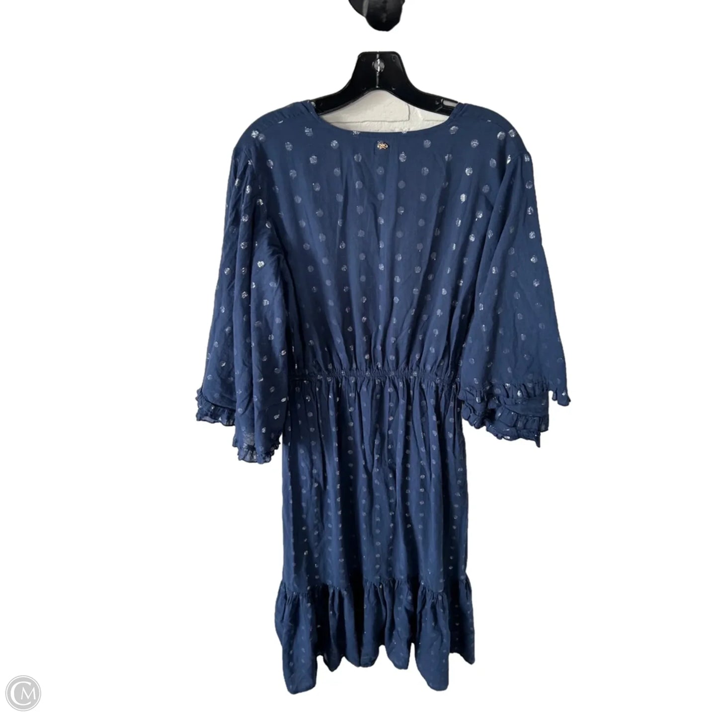 Dress Casual Maxi By Pq Swim In Blue & Silver, Size: Xs