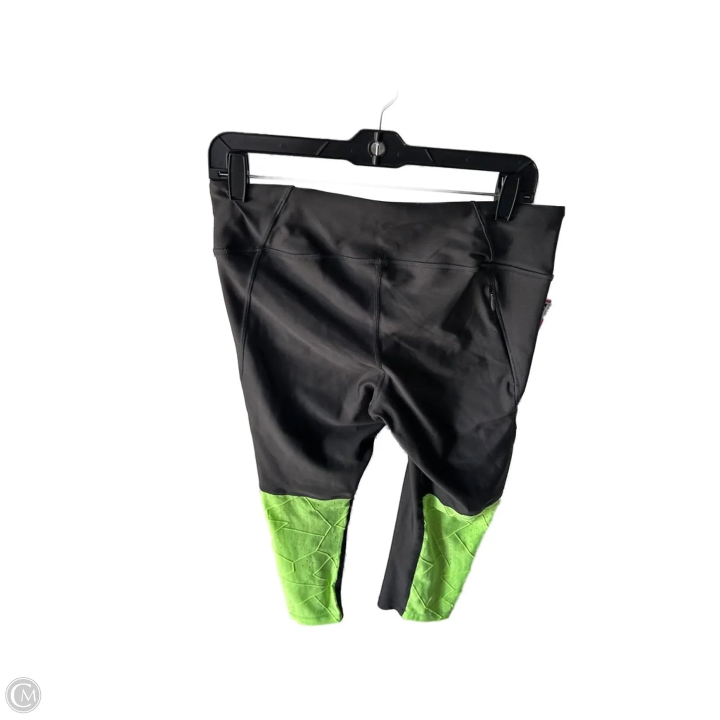 Athletic Leggings Capris By Under Armour In Grey, Size: 12