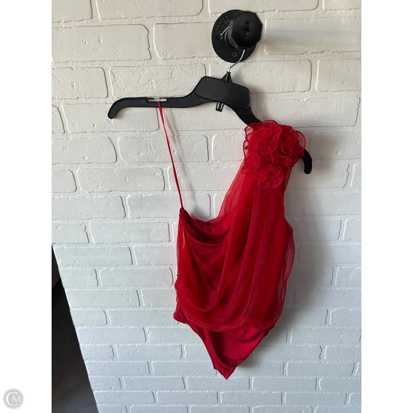 Bodysuit By Express In Red, Size: M