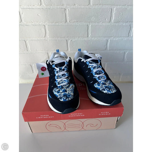 Shoes Sneakers By Easy Spirit In Blue & White, Size: 9.5
