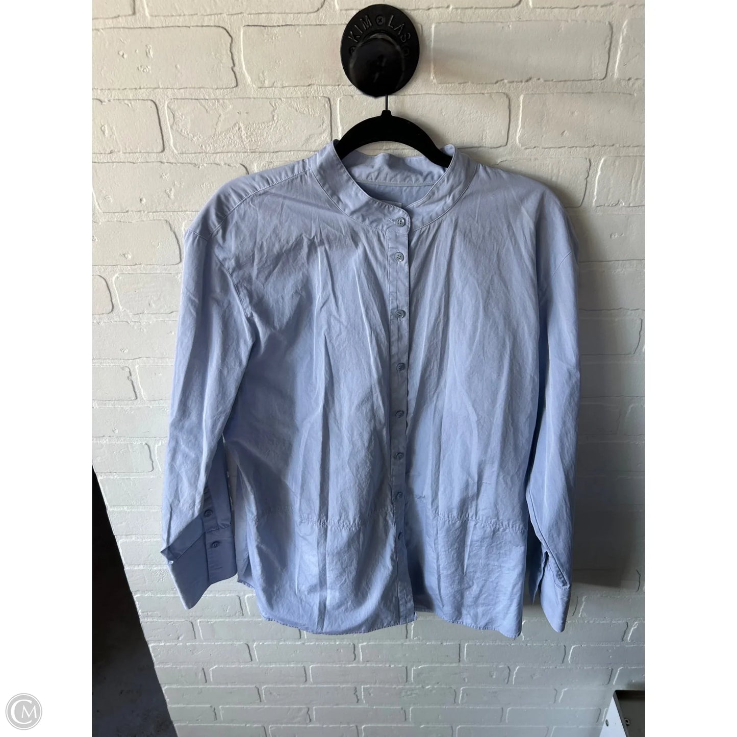 Top Long Sleeve By Nordstrom In Blue, Size: Xl