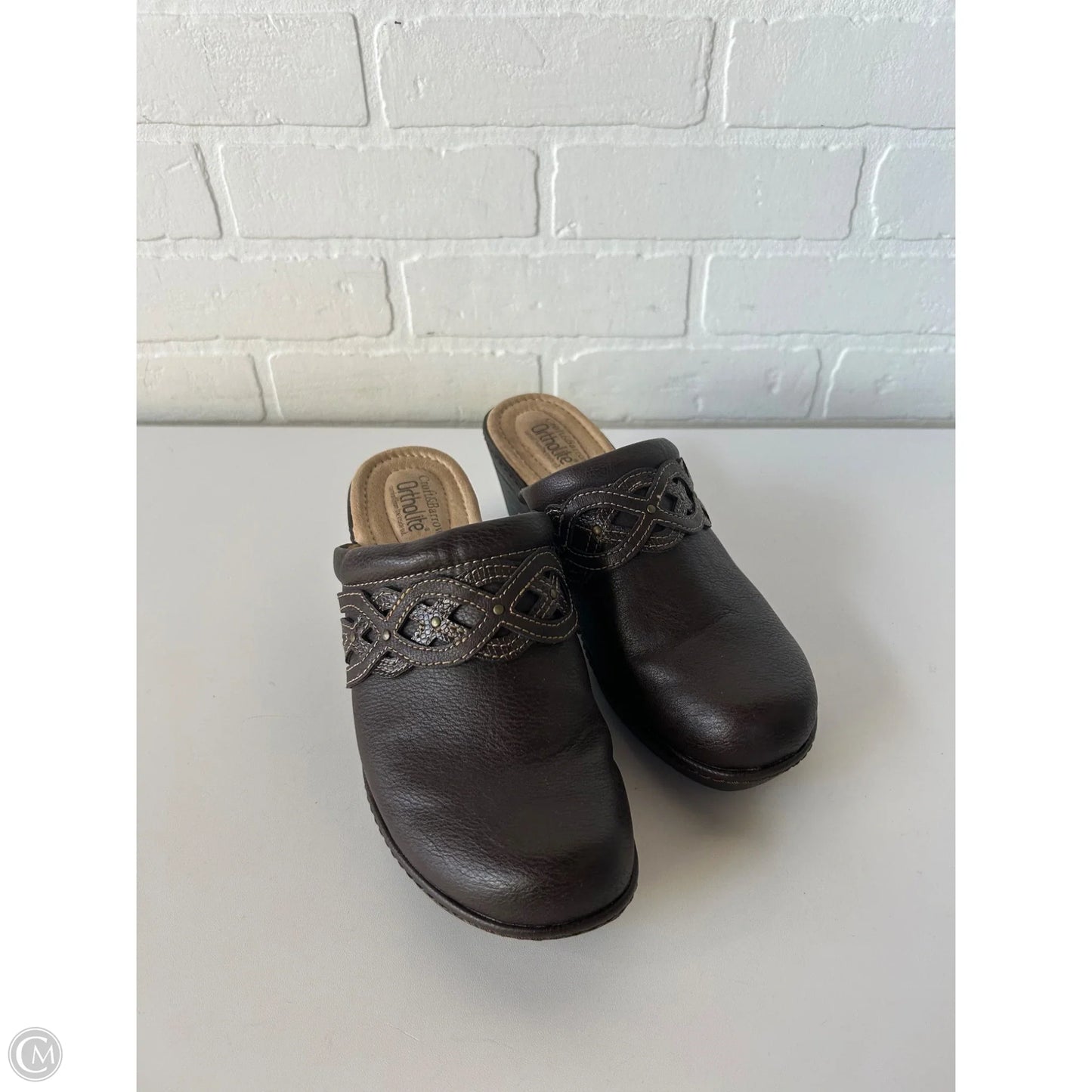 Shoes Heels Block By Croft And Barrow In Brown, Size: 8