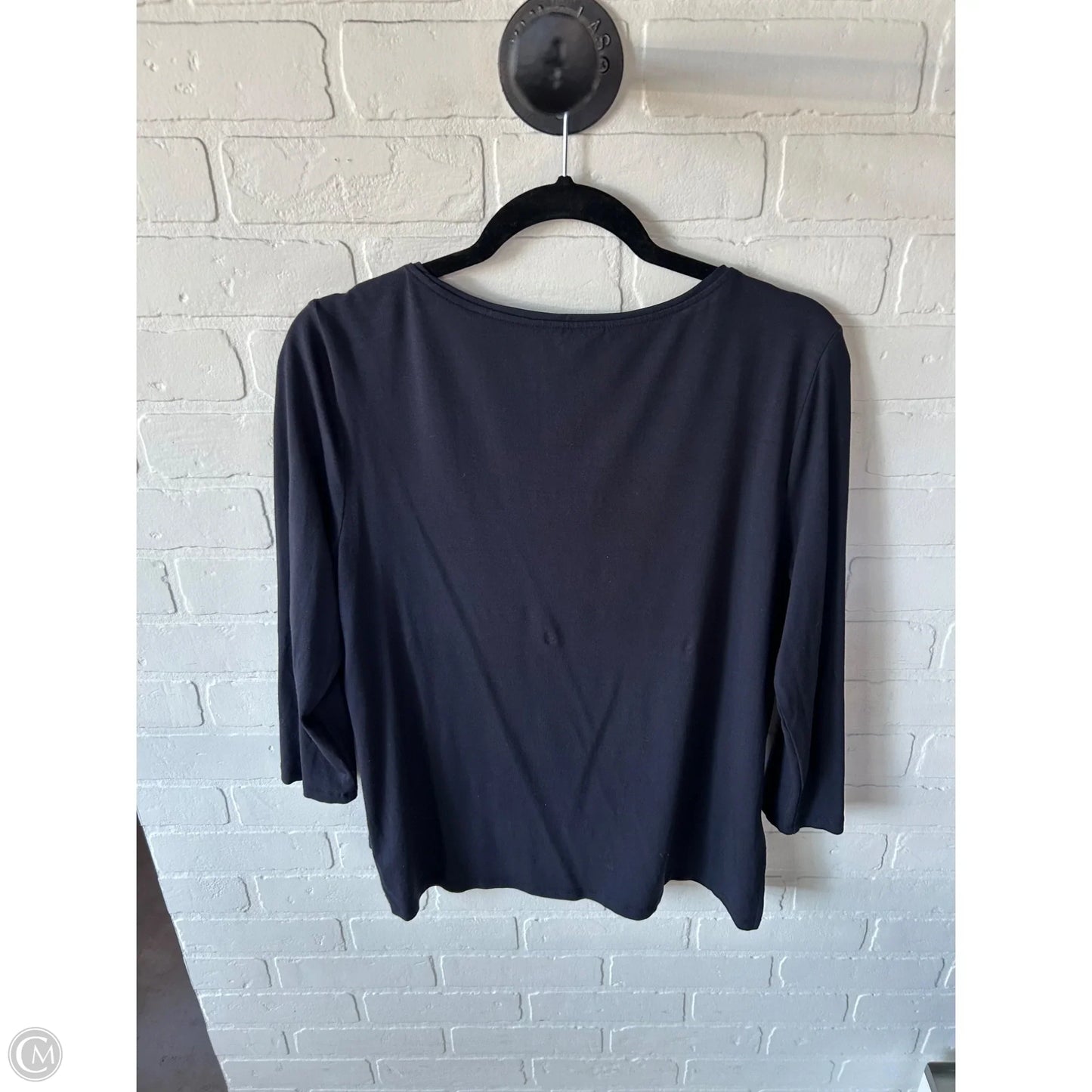 Top Long Sleeve By Ann Taylor In Blue, Size: M