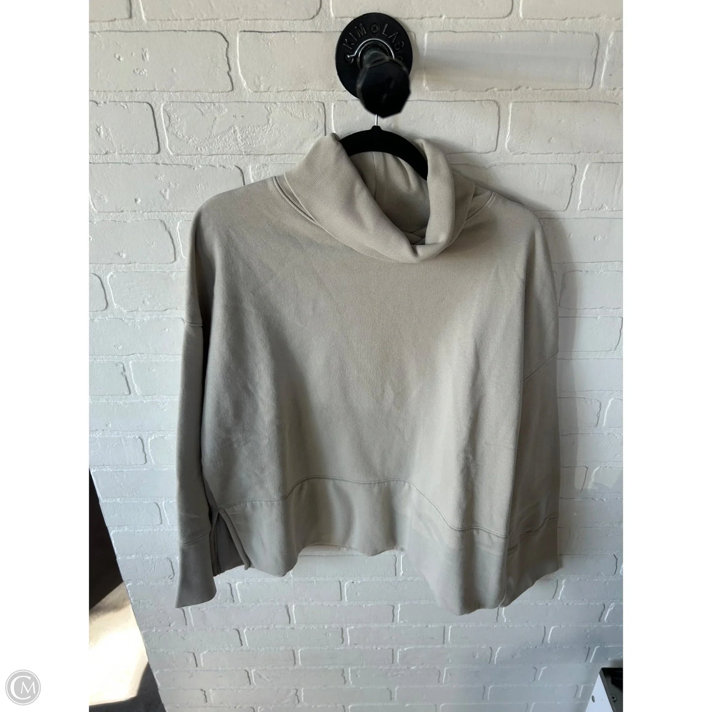 Sweatshirt Collar By Gap In Tan, Size: S