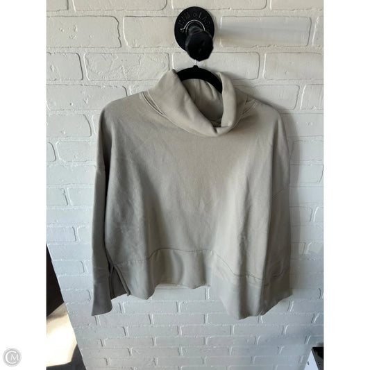 Sweatshirt Collar By Gap In Tan, Size: S