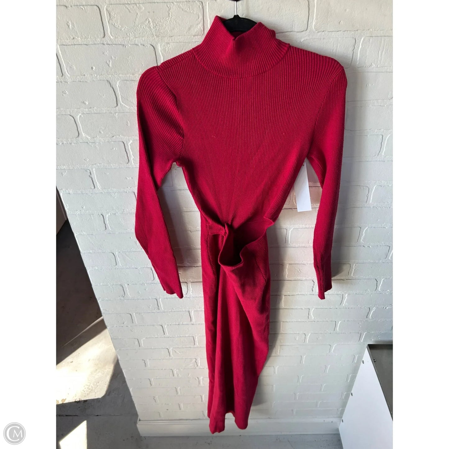 Dress Sweater By Rachel Roy In Red, Size: L