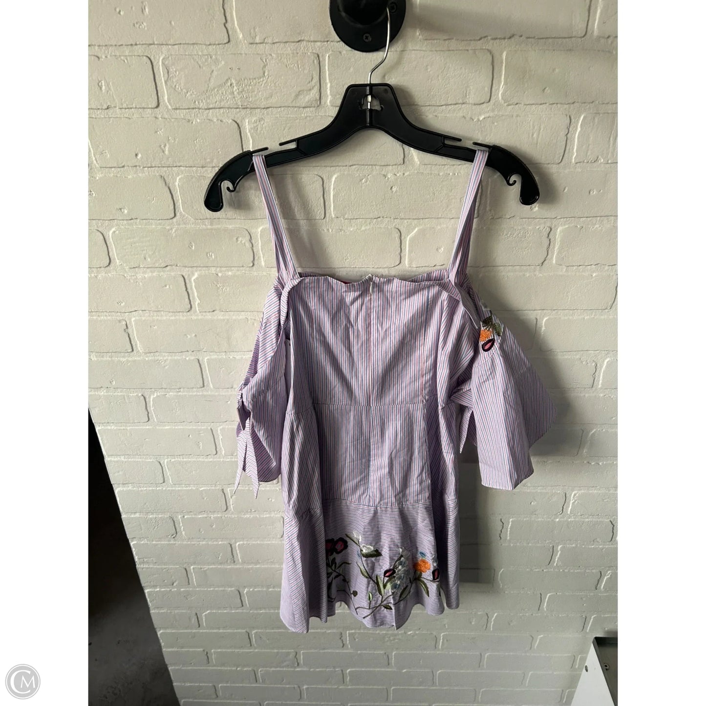 Dress Casual Short By Parker In Blue & Pink, Size: Xs