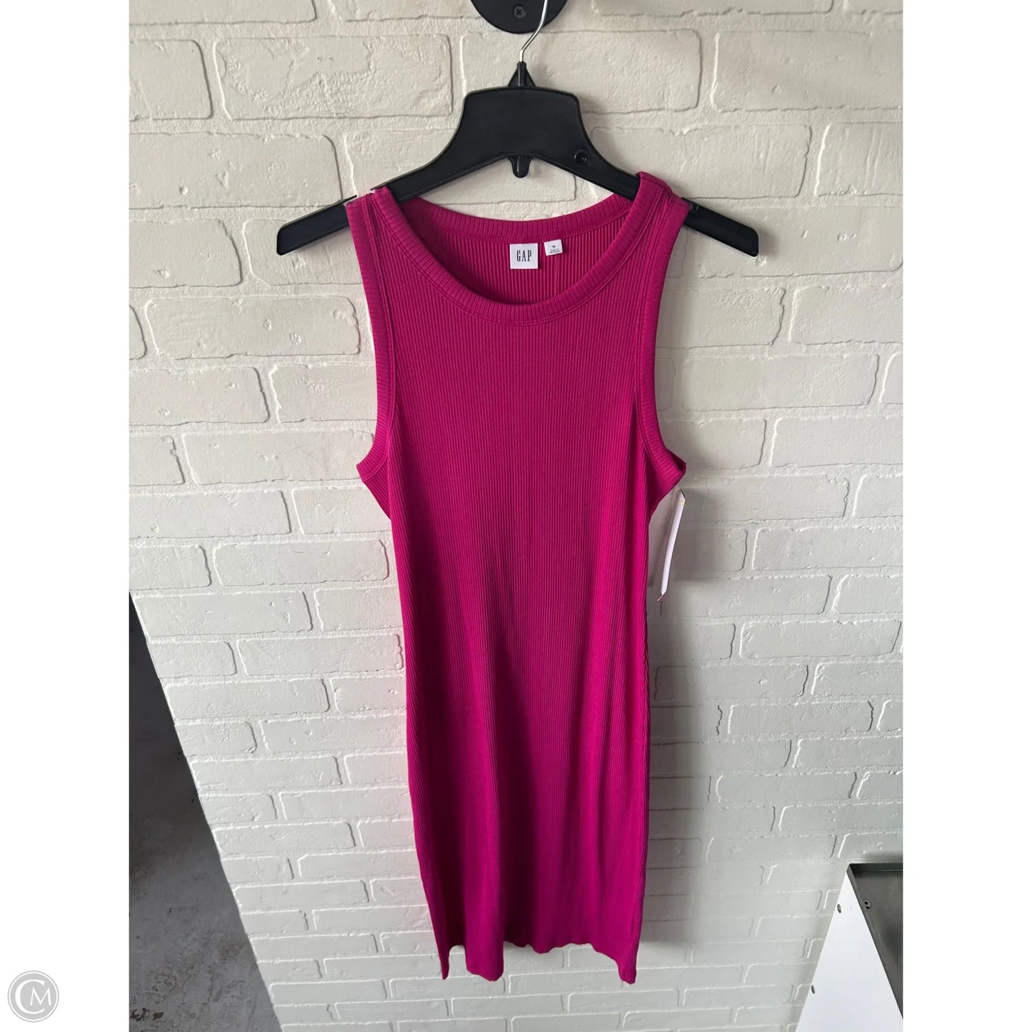 Dress Casual Midi By Gap In Pink, Size: M