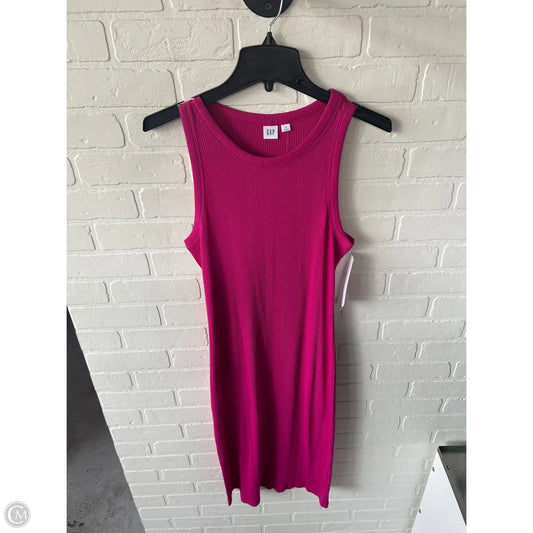 Dress Casual Midi By Gap In Pink, Size: M