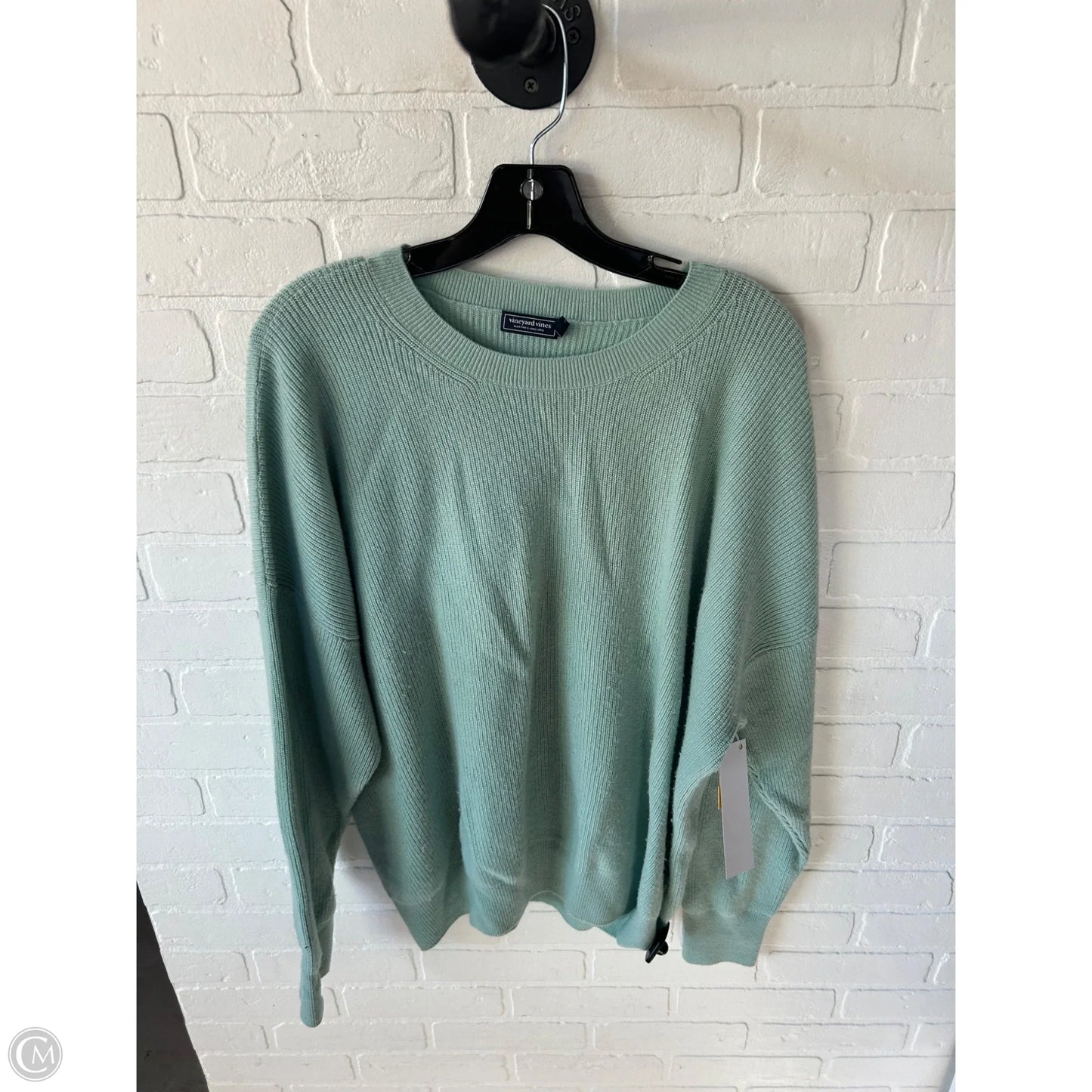 Sweater By Vineyard Vines In Green, Size: L