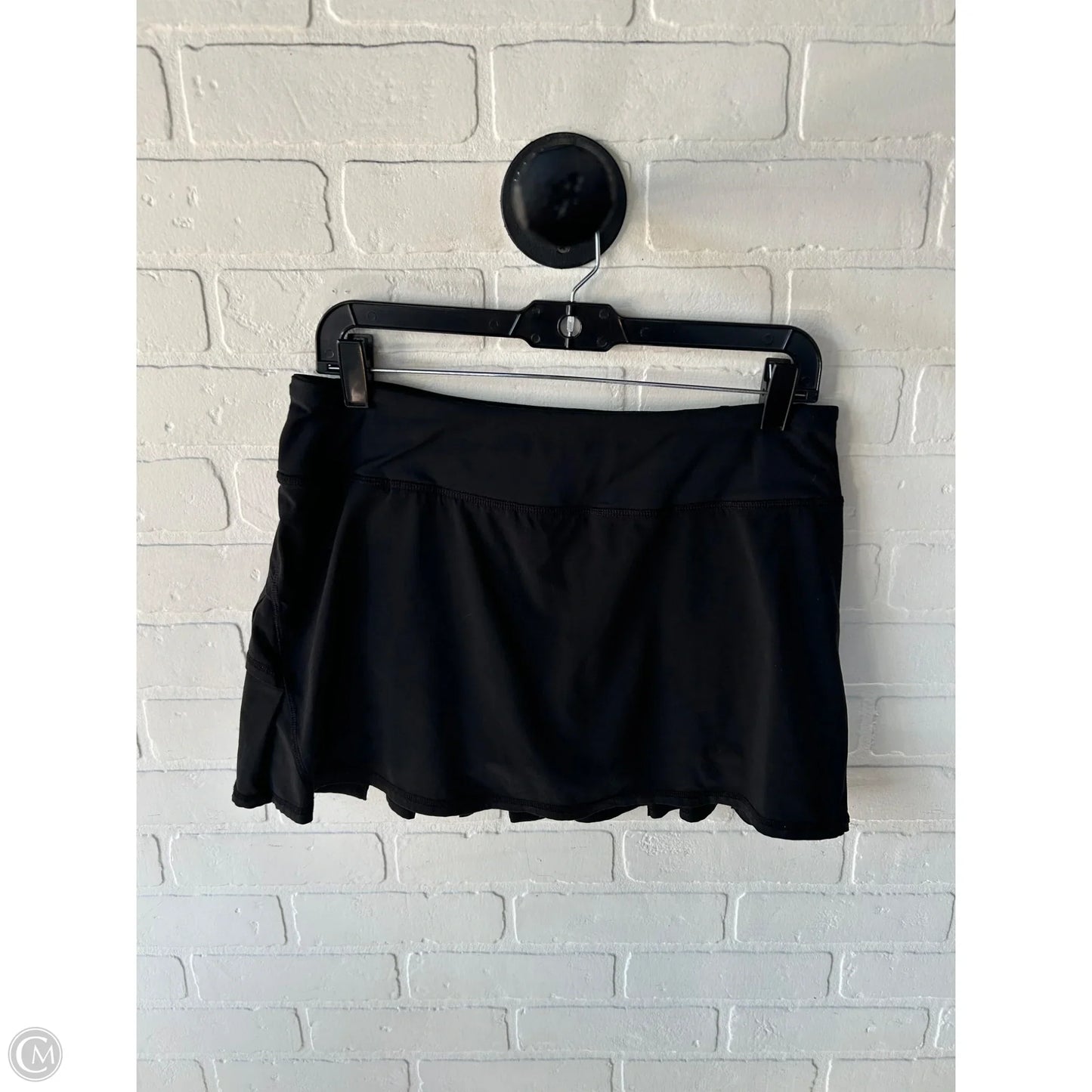 Athletic Skort By Lululemon In Black, Size: 8