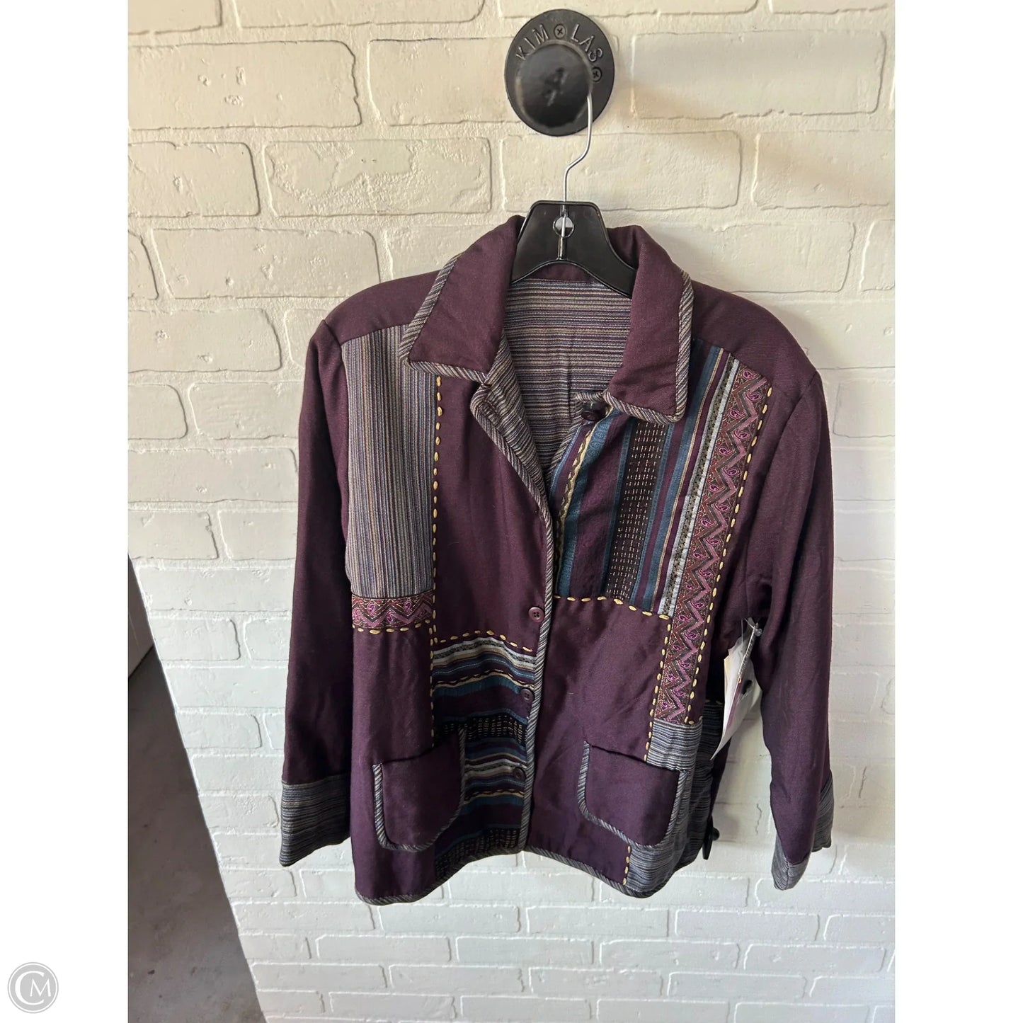 Jacket Other By Clothes Mentor In Purple, Size: M