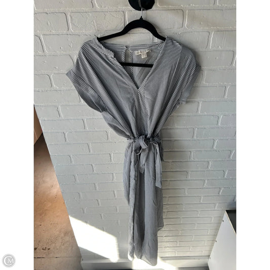 Jumpsuit By Monteau In Grey & White, Size: L