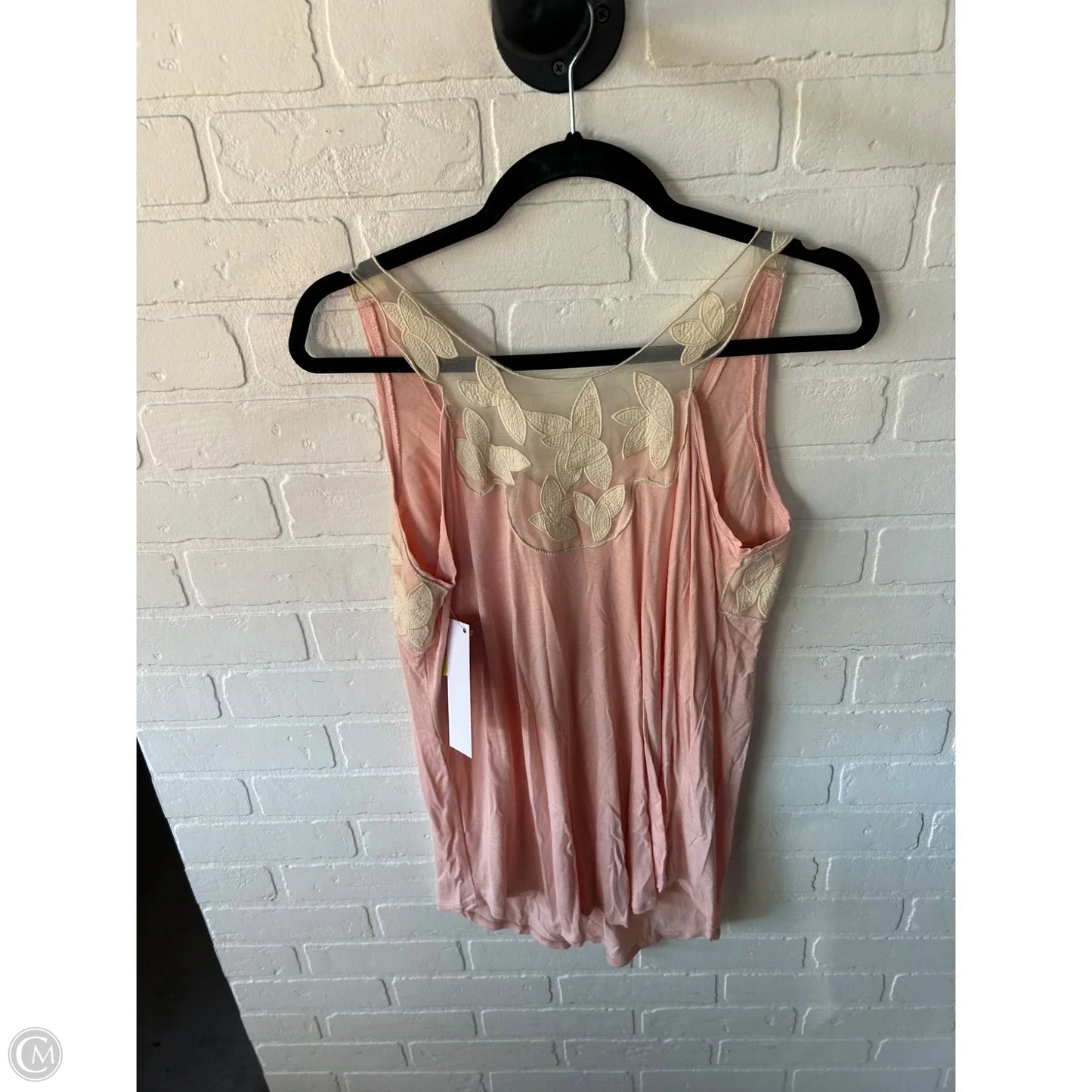 Top Sleeveless By Ana In Pink, Size: L