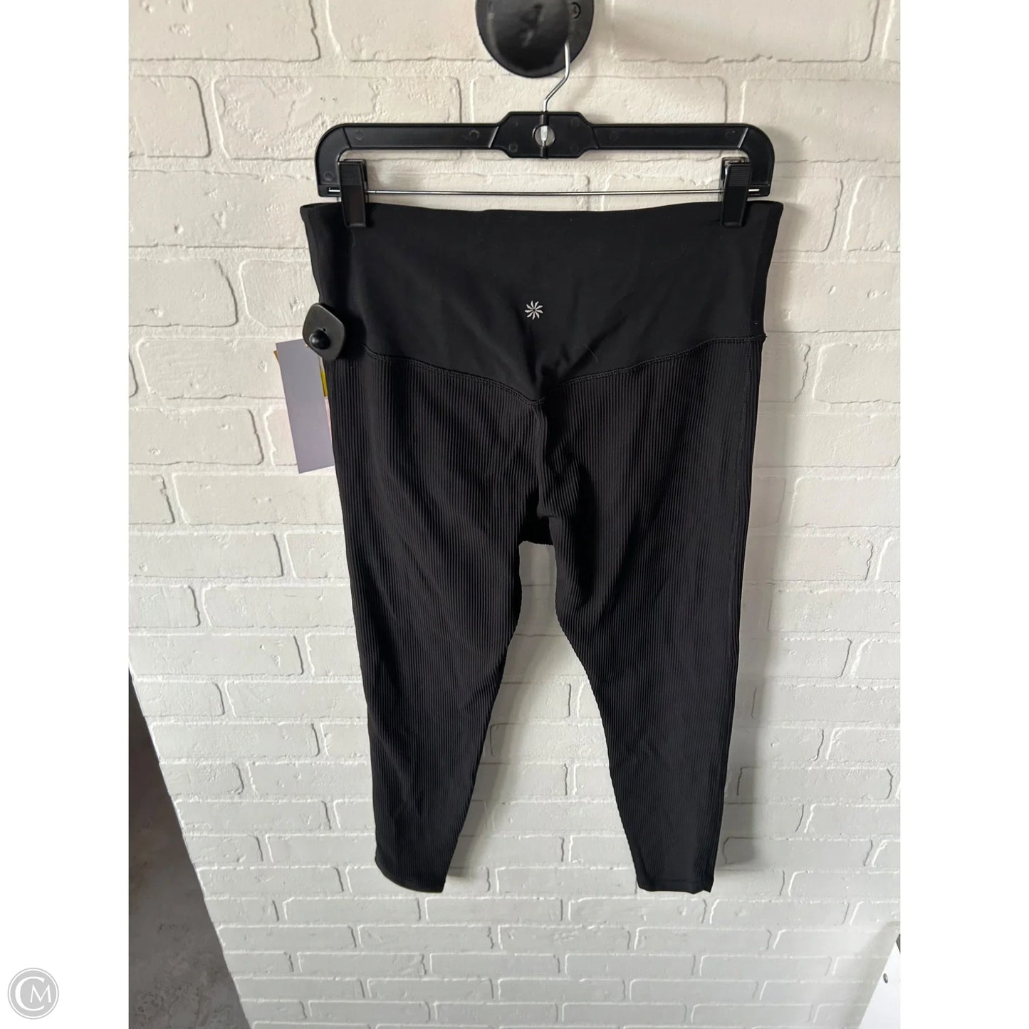 Athletic Leggings By Athleta In Black, Size: 12