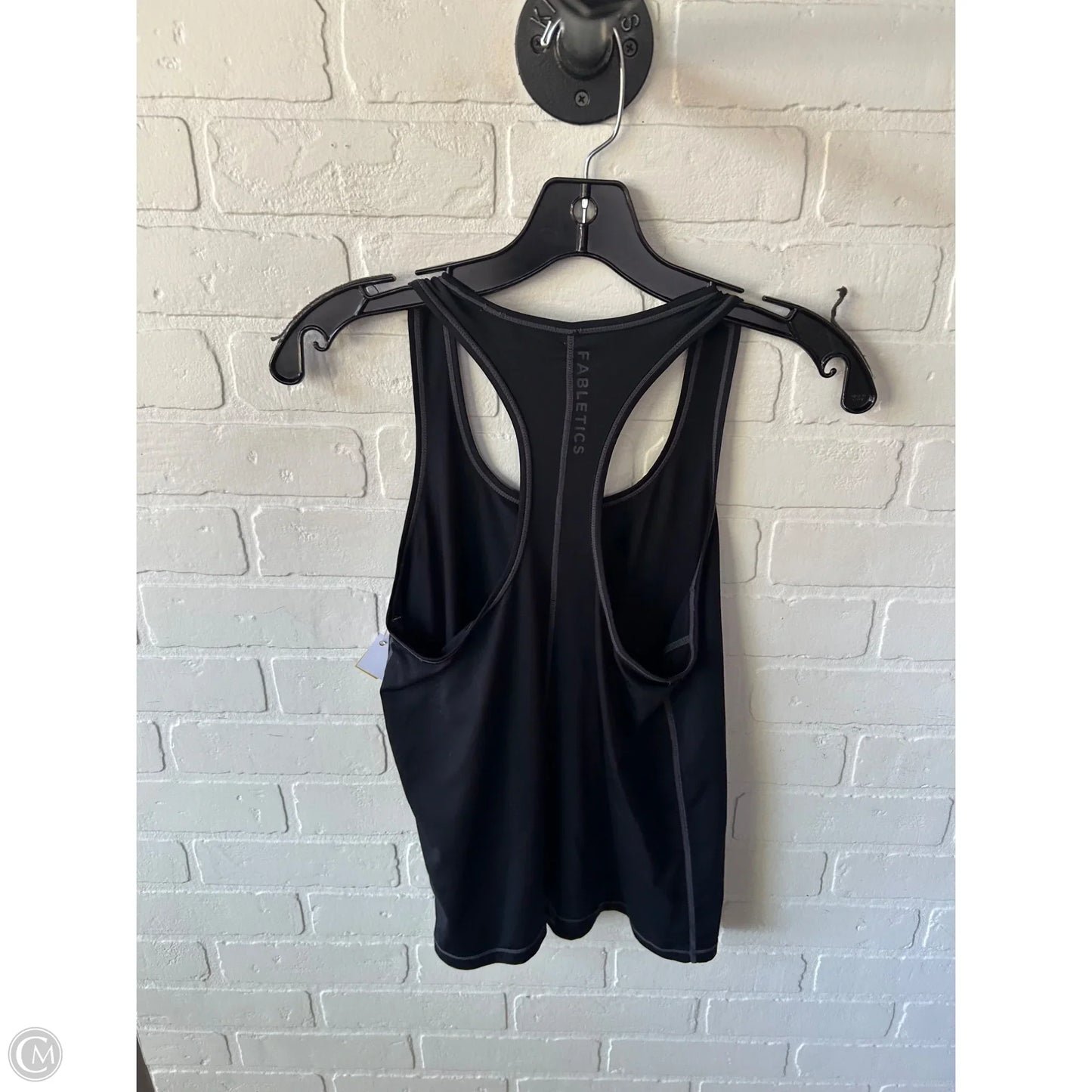 Athletic Tank Top By Fabletics In Black, Size: Xs