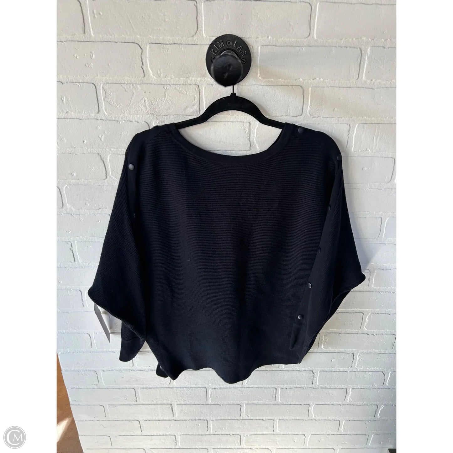 Sweater By T Tahari In Black, Size: 1x
